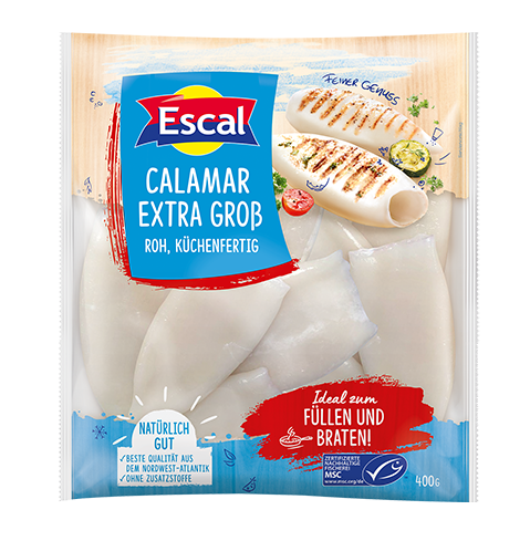 Tintenfischtuben Escal Seafood